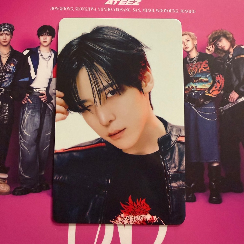 ATEEZ Yeosang BAD Japanese Version Photocard